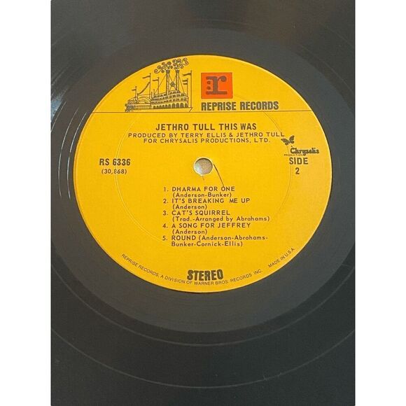 Jethro Tull - This Was 1970 Reprise RS 6336 Vinyl LP - Picture 7 of 9